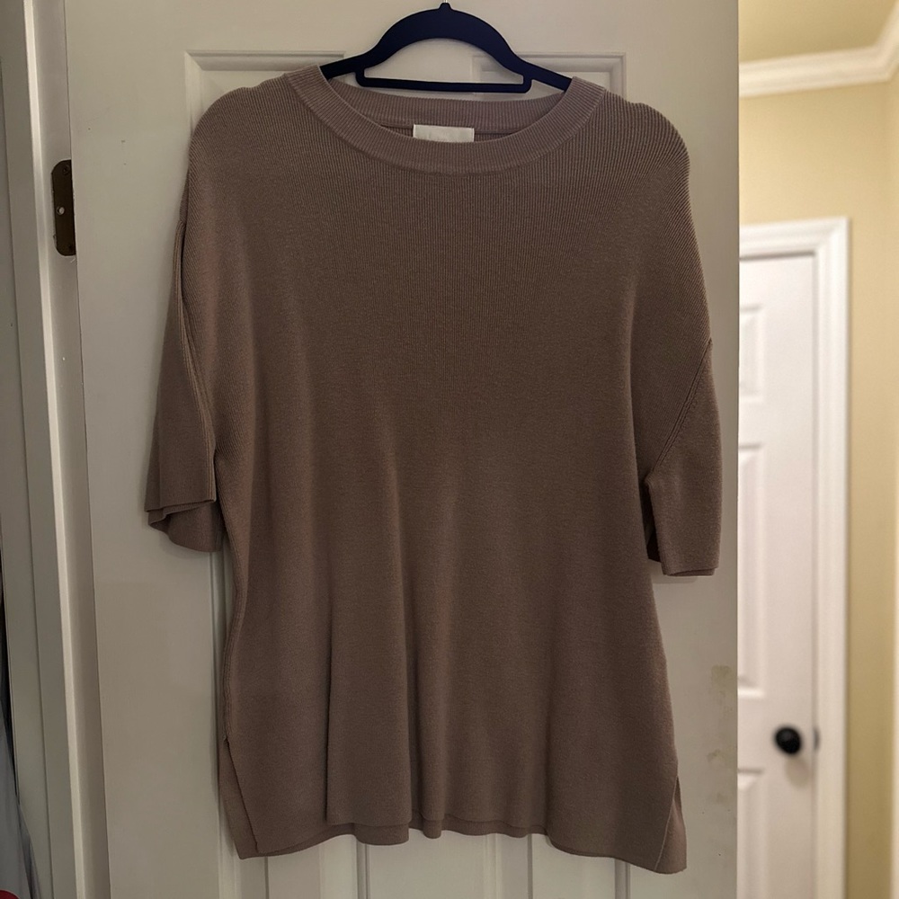Oversized sweater shirt